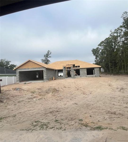 In-progress construction of a new home in Orange Blossom Hills, Summerfield, FL (Image 16).