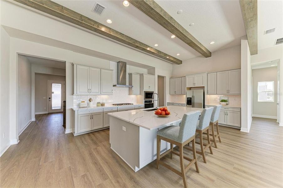 Furnished interior view inside a new home in North River Ranch, Parrish (Image 7). Furnished interior view inside a new home in North River Ranch, Parrish (Image 7).