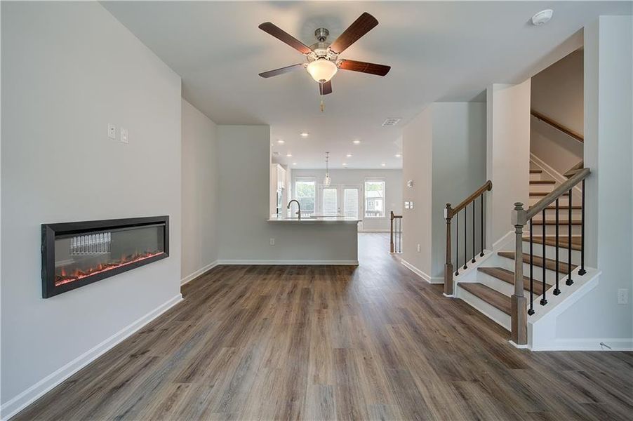 Spacious, unfurnished interior of a new home in Daybreak, Newnan (Image 28).