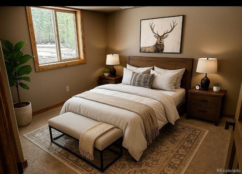 Furnished interior view inside a new home in , Fairplay (Image 8).