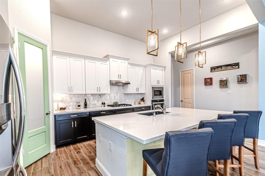 Furnished interior view inside a new home in Bridgeland: Heritage Collection, Cypress (Image 9). Furnished interior view inside a new home in Bridgeland: Heritage Collection, Cypress (Image 9).