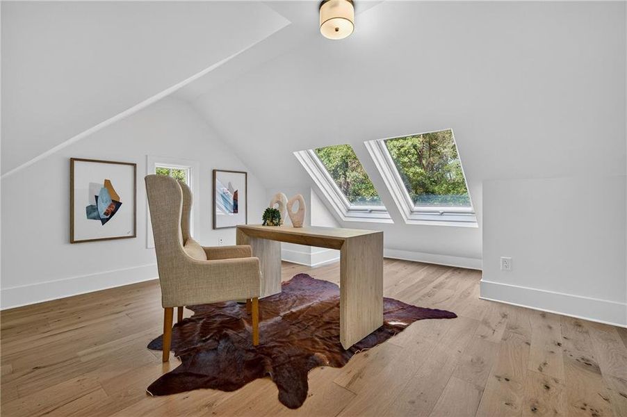Furnished interior view inside a new home in , Atlanta (Image 12).