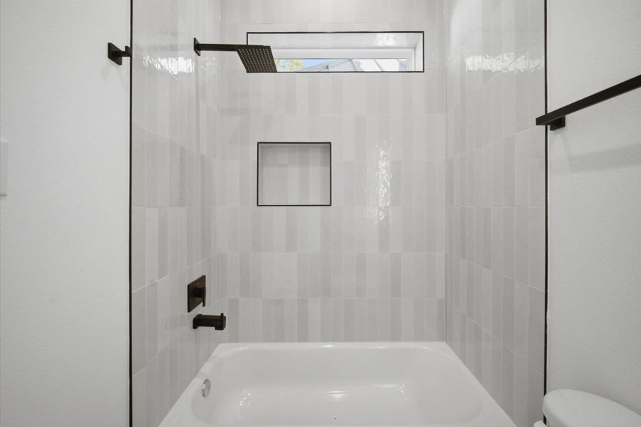 Close-up of interior finishes inside a home in , Houston (Image 20).