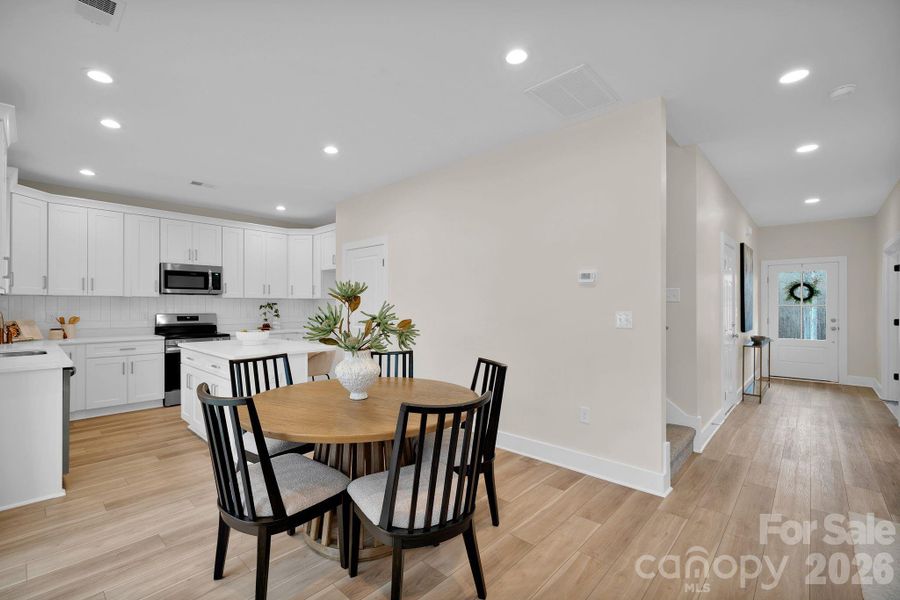 Furnished interior view inside a new home in , Mooresville (Image 9).