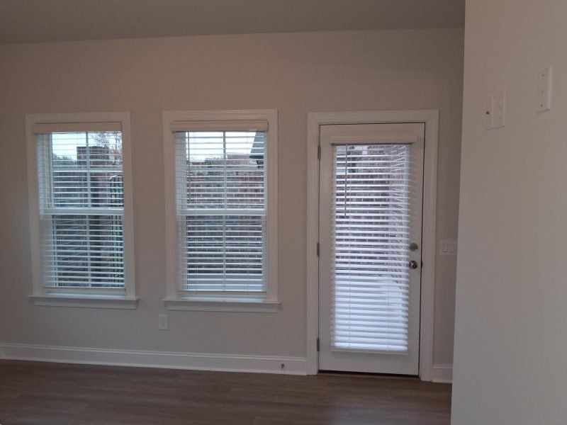 Spacious, unfurnished interior of a new home in Weybridge, Burlington (Image 49). Spacious, unfurnished interior of a new home in Weybridge, Burlington (Image 49).