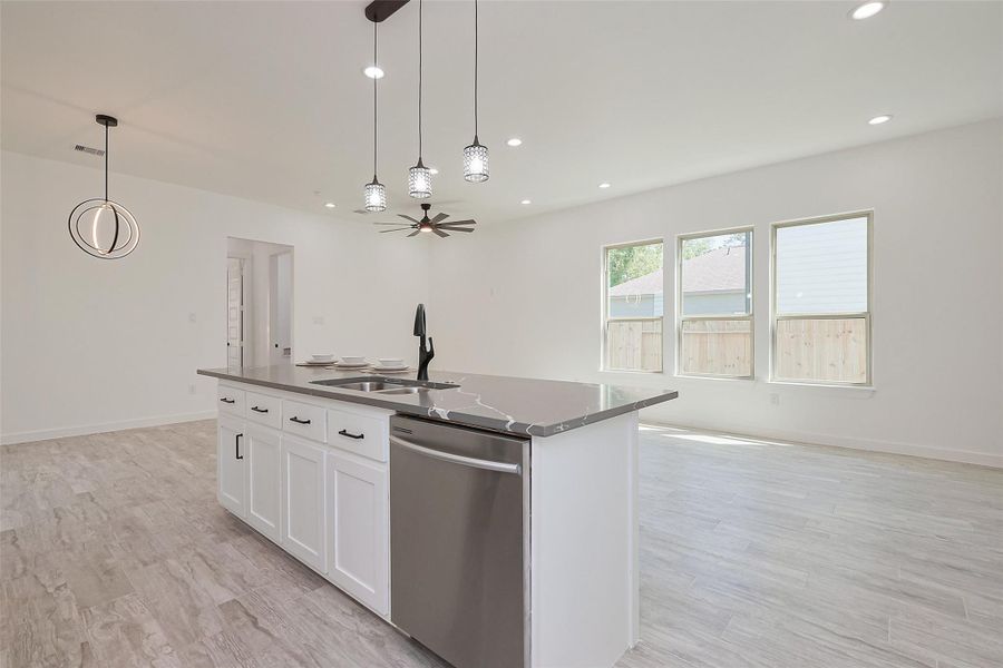 Furnished interior view inside a new home in , Houston (Image 3). Furnished interior view inside a new home in , Houston (Image 3).