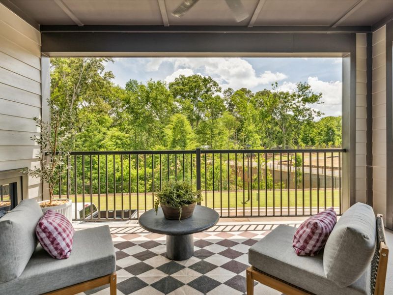 Representative exterior details of a home built from the Price by Tri Pointe Homes in Old Town Village, Waxhaw (Image 25).