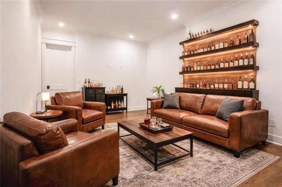 Furnished interior view inside a new home in , Dawsonville (Image 44).