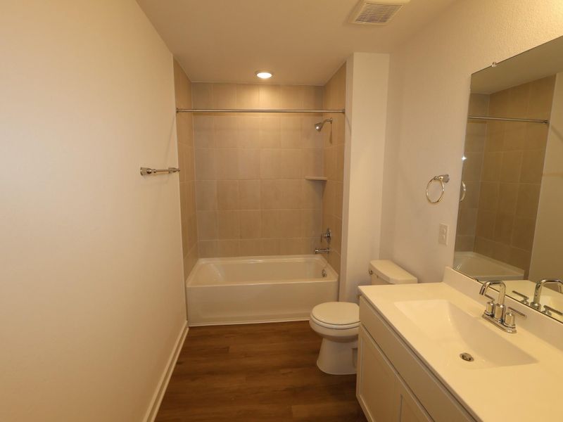 Furnished interior view inside a new home in Summerview, Fulshear (Image 7). Furnished interior view inside a new home in Summerview, Fulshear (Image 7).