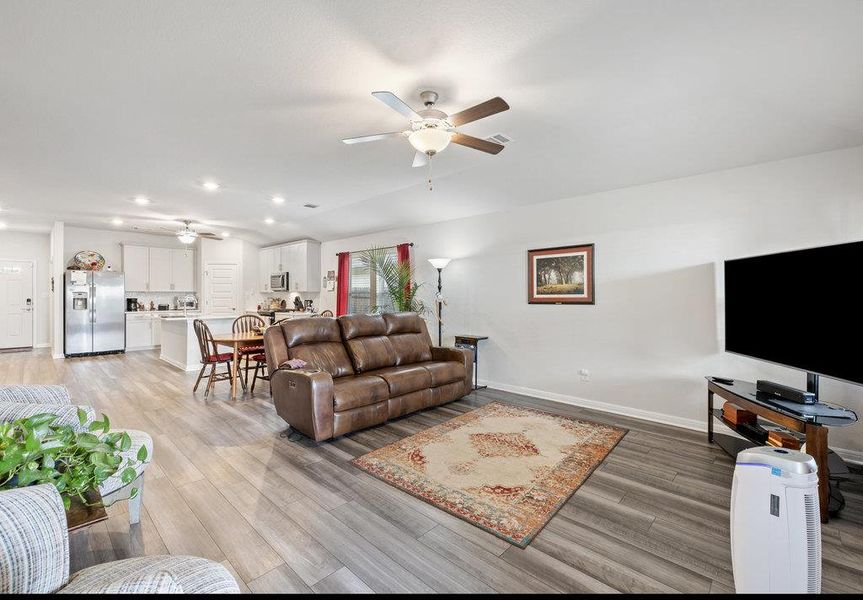Furnished interior view inside a new home in Durango Farms - Boulevard Collection, Hutto (Image 31).