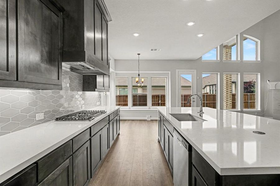 Furnished interior view inside a new home in , Mansfield (Image 6).