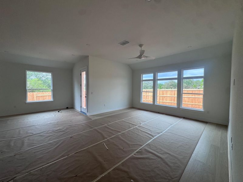 In-progress construction of a new home in Persimmon, Buda, TX (Image 4).