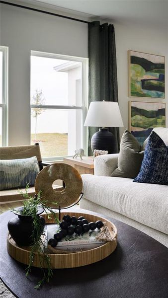 Furnished interior view inside a new home in Pasadena Ridge, Zephyrhills (Image 3).