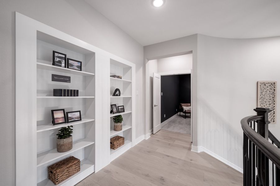 Representative furnished interior of a home built from the Snyder by Tri Pointe Homes in Harvest Green, Richmond (Image 79).