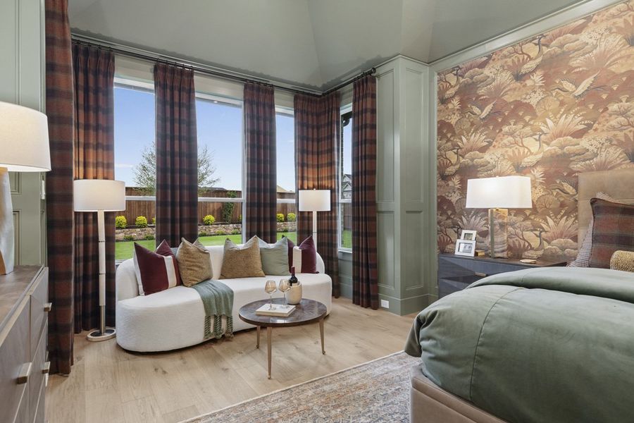 Representative Primary Bedroom - some options shown