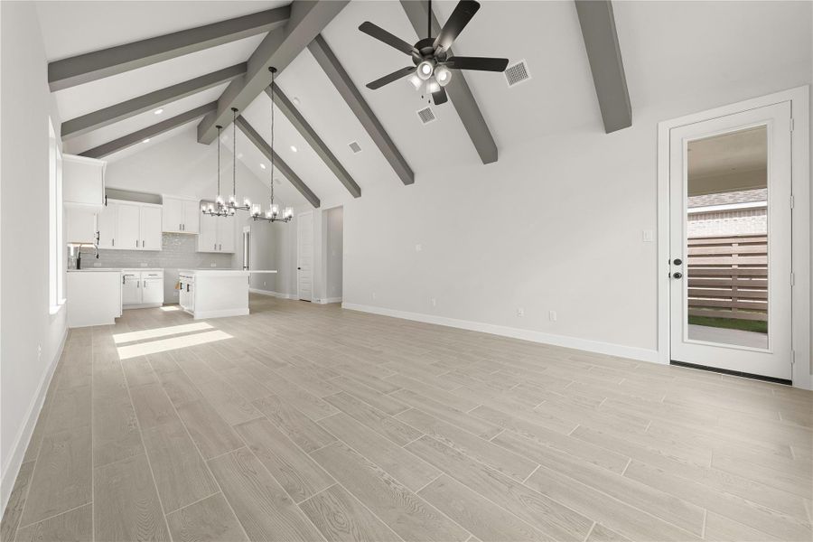 Spacious, unfurnished interior of a new home in Austin Point, Richmond (Image 11). Spacious, unfurnished interior of a new home in Austin Point, Richmond (Image 11).