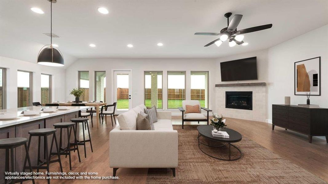 Furnished interior view inside a new home in North Sky, Celina (Image 11). Furnished interior view inside a new home in North Sky, Celina (Image 11).