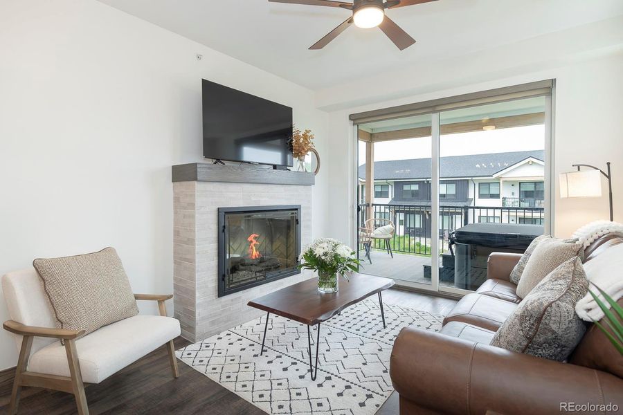 Furnished interior view inside a new home in , Fraser (Image 10).