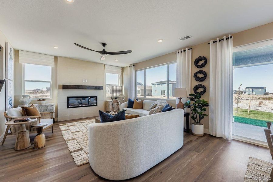 ALL PHOTOS FROM MODEL HOME