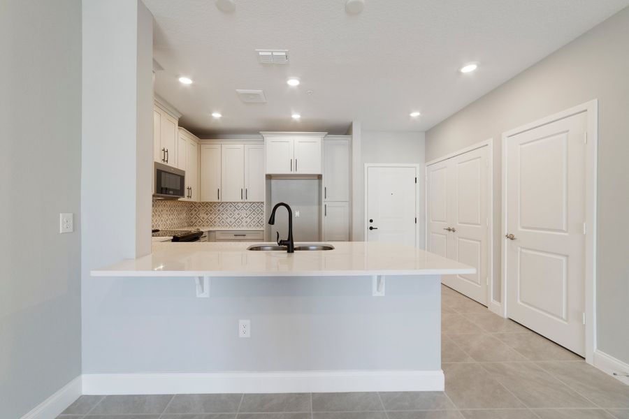 Furnished interior view inside a new home in Gatherings® of Lake Nona, Orlando (Image 9).