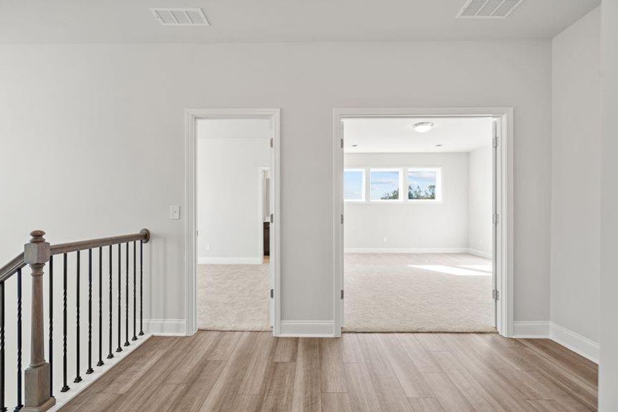 Spacious, unfurnished interior of a new home in Reserve at Hickory Walk, Kennesaw (Image 30). Spacious, unfurnished interior of a new home in Reserve at Hickory Walk, Kennesaw (Image 30).