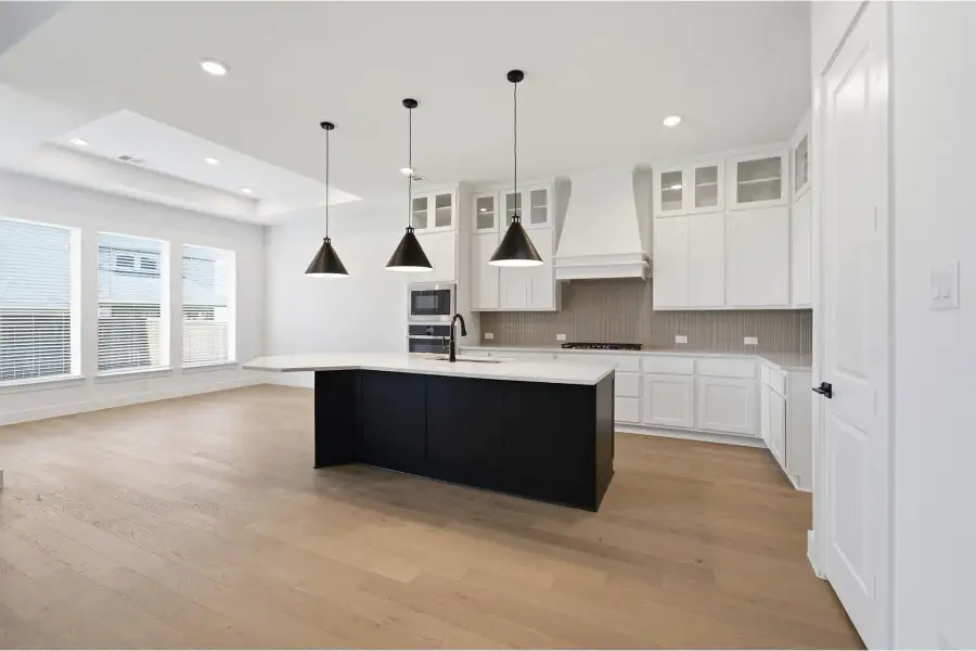 Furnished interior view inside a new home in Sonoma Verde, Heath (Image 8). Furnished interior view inside a new home in Sonoma Verde, Heath (Image 8).