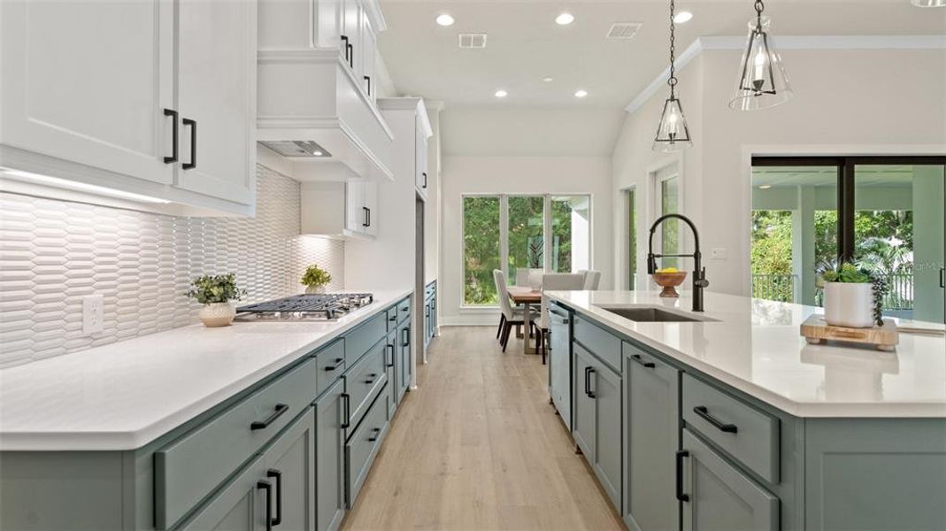 Furnished interior view inside a new home in Southern Hills 65', Brooksville (Image 13).