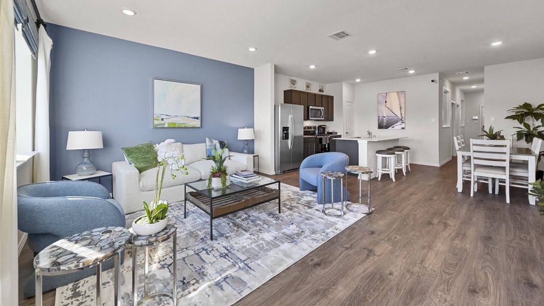 Furnished interior view inside a new home in Cartwright Mays, Crandall (Image 11).