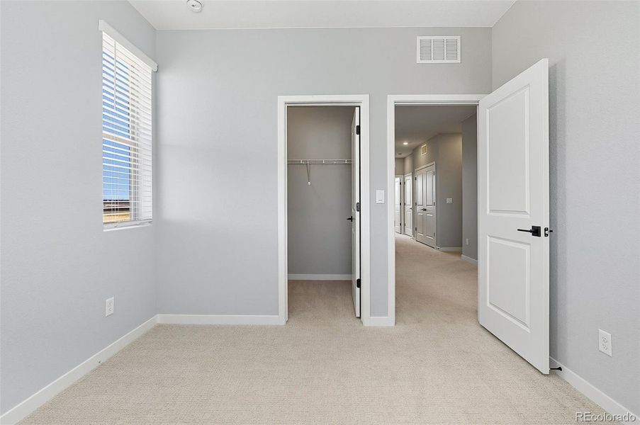 Bedroom 3 w/ Walk-in Closet
