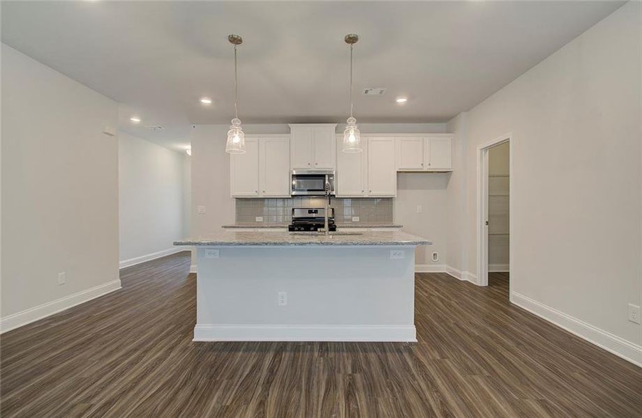 Furnished interior view inside a new home in Crofton Place Enclave, Snellville (Image 11).