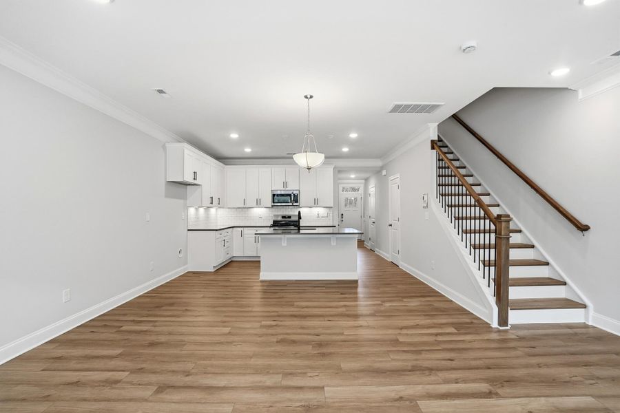 Spacious, unfurnished interior of a new home in Harrisburg Village Townhomes, Harrisburg (Image 18).