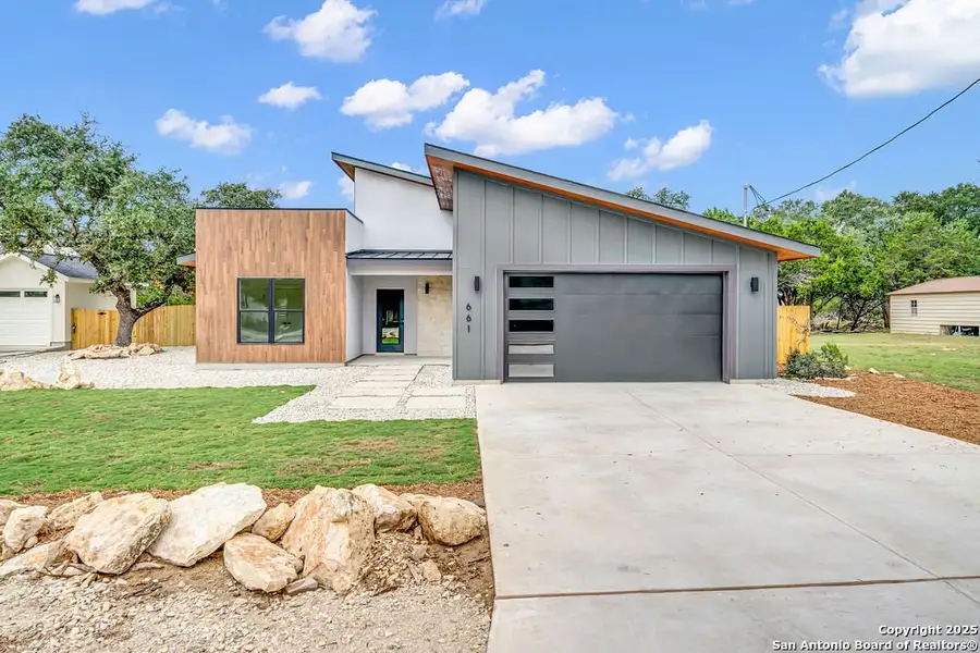 Exterior details and patio area of a home in , Spring Branch (Image 2). Exterior details and patio area of a home in , Spring Branch (Image 2).