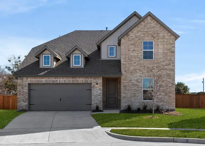 Representative exterior photo of a completed home built from the Republic by Rockwell Homes in Creekside, Royse City, TX (Image 28). Representative exterior photo of a completed home built from the Republic by Rockwell Homes in Creekside, Royse City, TX (Image 28).