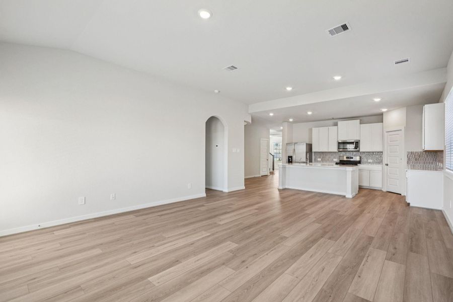 Photo is not of the actual home, but is an inspirational photo of builder’s model home and may depict options, furnishings, and/or decorator features that are not included