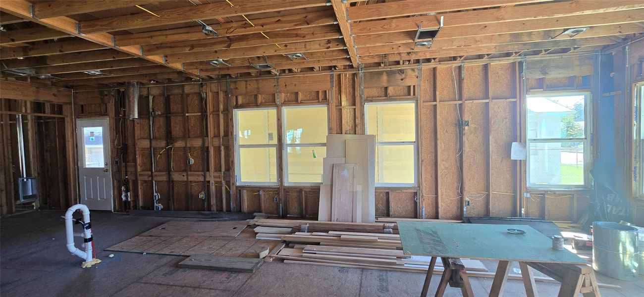 In-progress construction of a new home in , Houston, TX (Image 23).