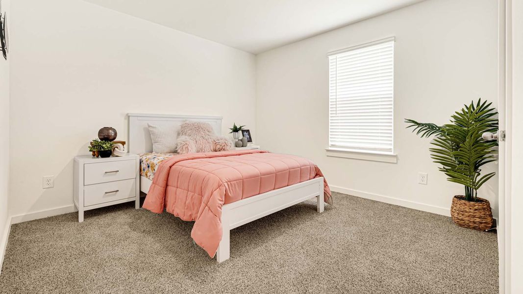 Furnished interior view inside a new home in Evergreen, Rosenberg (Image 6). Furnished interior view inside a new home in Evergreen, Rosenberg (Image 6).