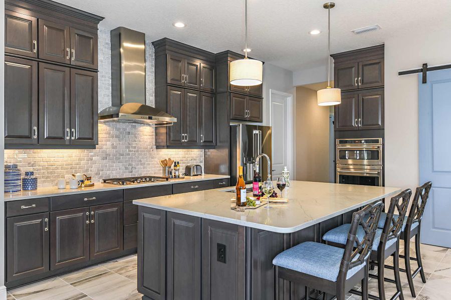 Representative furnished interior of a home built from the Bright Meadow 2 by Neal Communities in Grand Park, Sarasota (Image 9).
