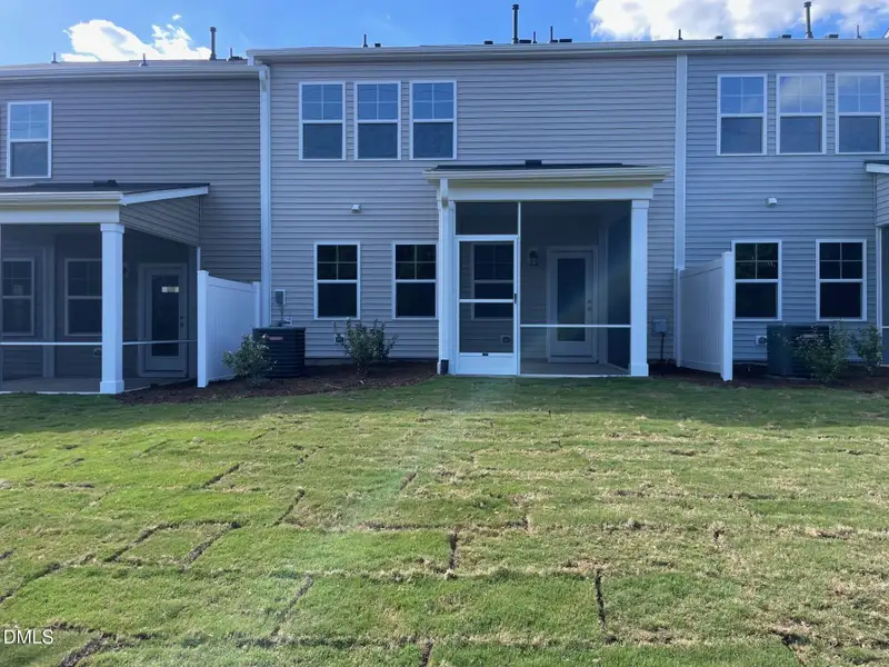 144 Screened Porch and rear yard