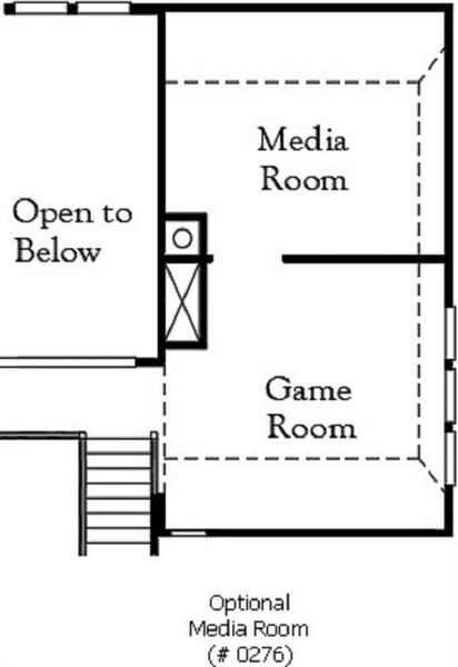 Media Room Diagram ( 2nd floor)