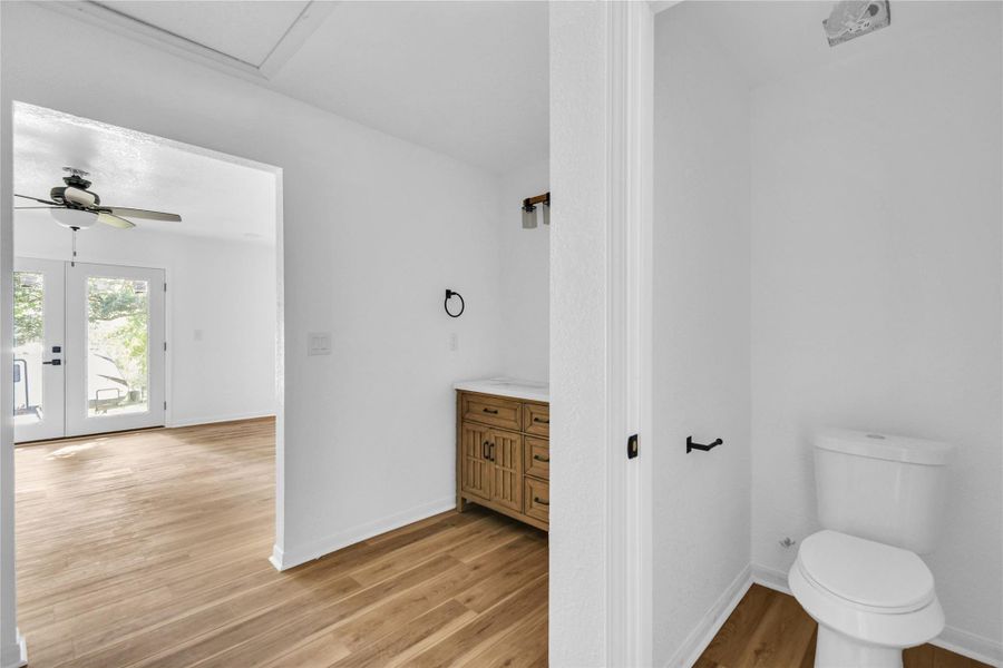 Private water closet