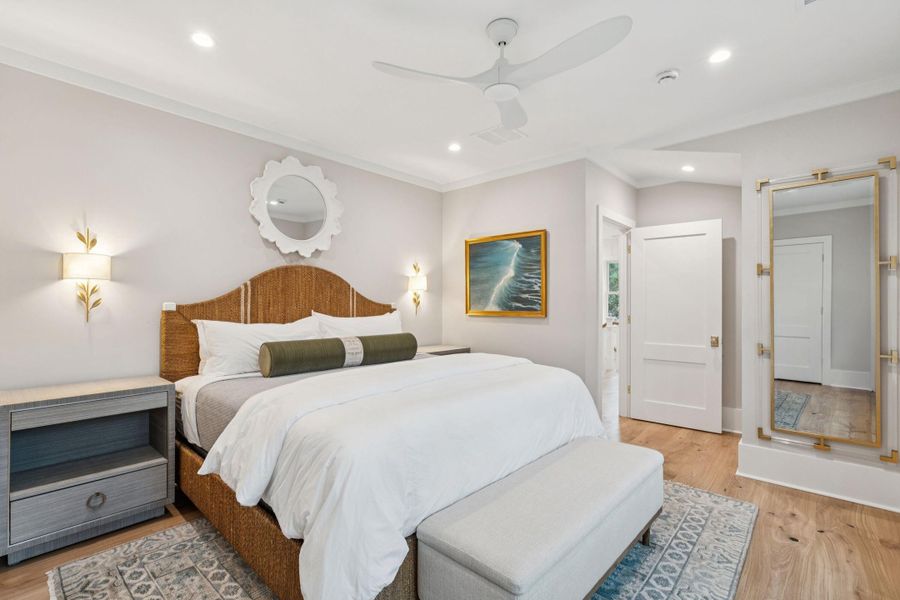 Furnished interior view inside a new home in , Johns Island (Image 17).