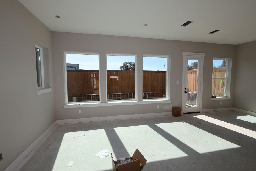 In-progress construction of a new home in Retreat at Oak Park, Houston, TX (Image 6).