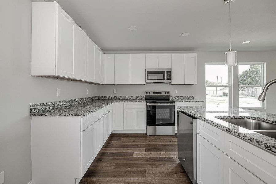Furnished interior view inside a new home in , Fort Worth (Image 6). Furnished interior view inside a new home in , Fort Worth (Image 6).