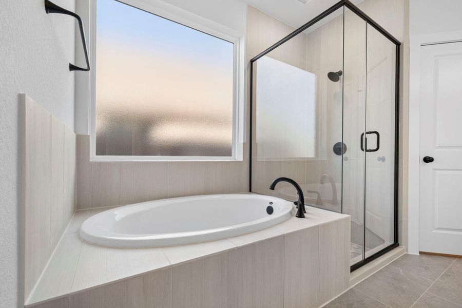 Furnished interior view inside a new home in Elyson 45' & 70', Katy (Image 4).