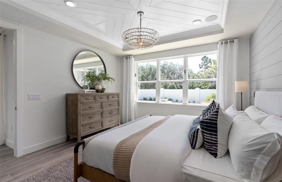 Furnished interior view inside a new home in Del Webb Sunbridge, St. Cloud (Image 8).