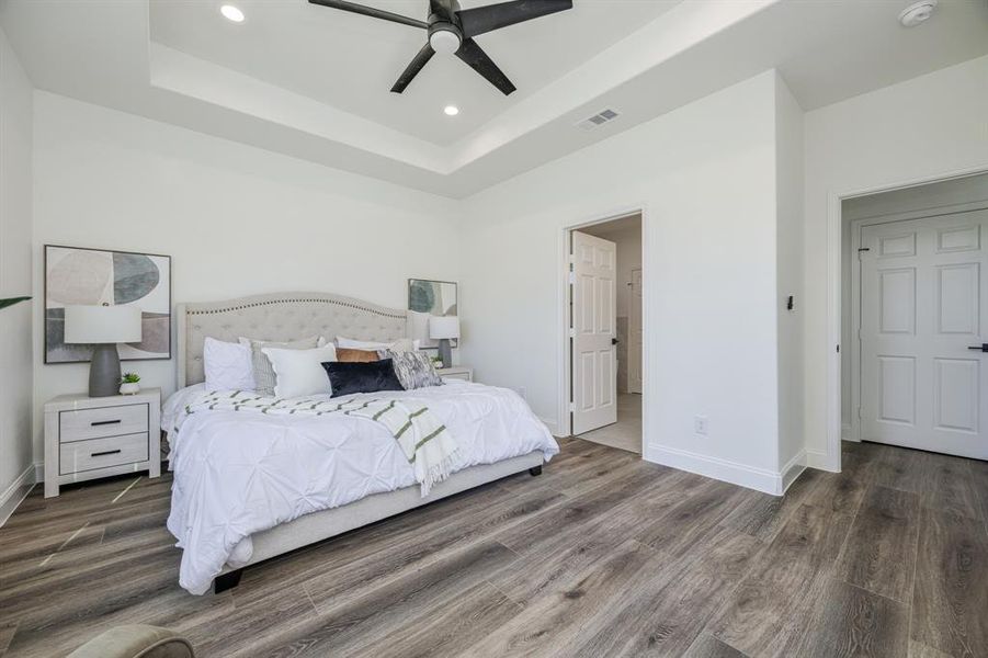 Furnished interior view inside a new home in , Farmersville (Image 35).