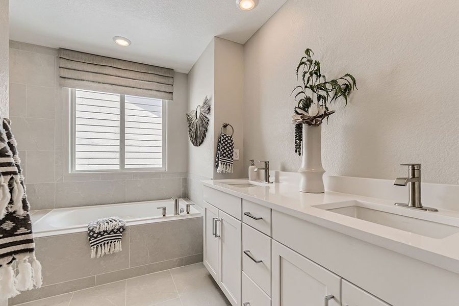 Representative furnished interior of a home built from the Hayden II by Taylor Morrison in The Aurora Highlands Town Collection, Aurora (Image 16). Representative furnished interior of a home built from the Hayden II by Taylor Morrison in The Aurora Highlands Town Collection, Aurora (Image 16).