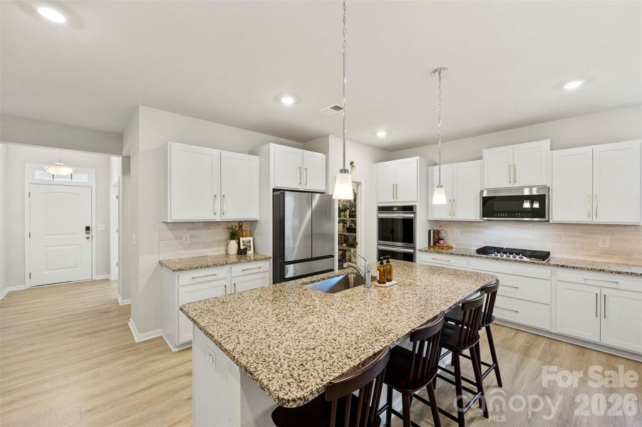 Furnished interior view inside a new home in Bailey's Run, Rock Hill (Image 14).