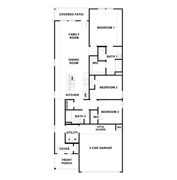 2D floor plan layout of this home in Durango, Mustang Ridge, TX (Image 2). 2D floor plan layout of this home in Durango, Mustang Ridge, TX (Image 2).