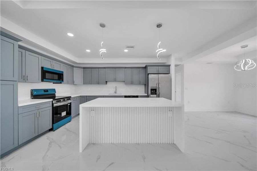 Furnished interior view inside a new home in , Lehigh Acres (Image 6).